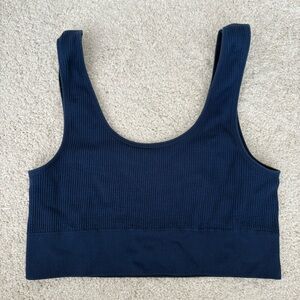 Honeydew intimates ribbed crop bra top